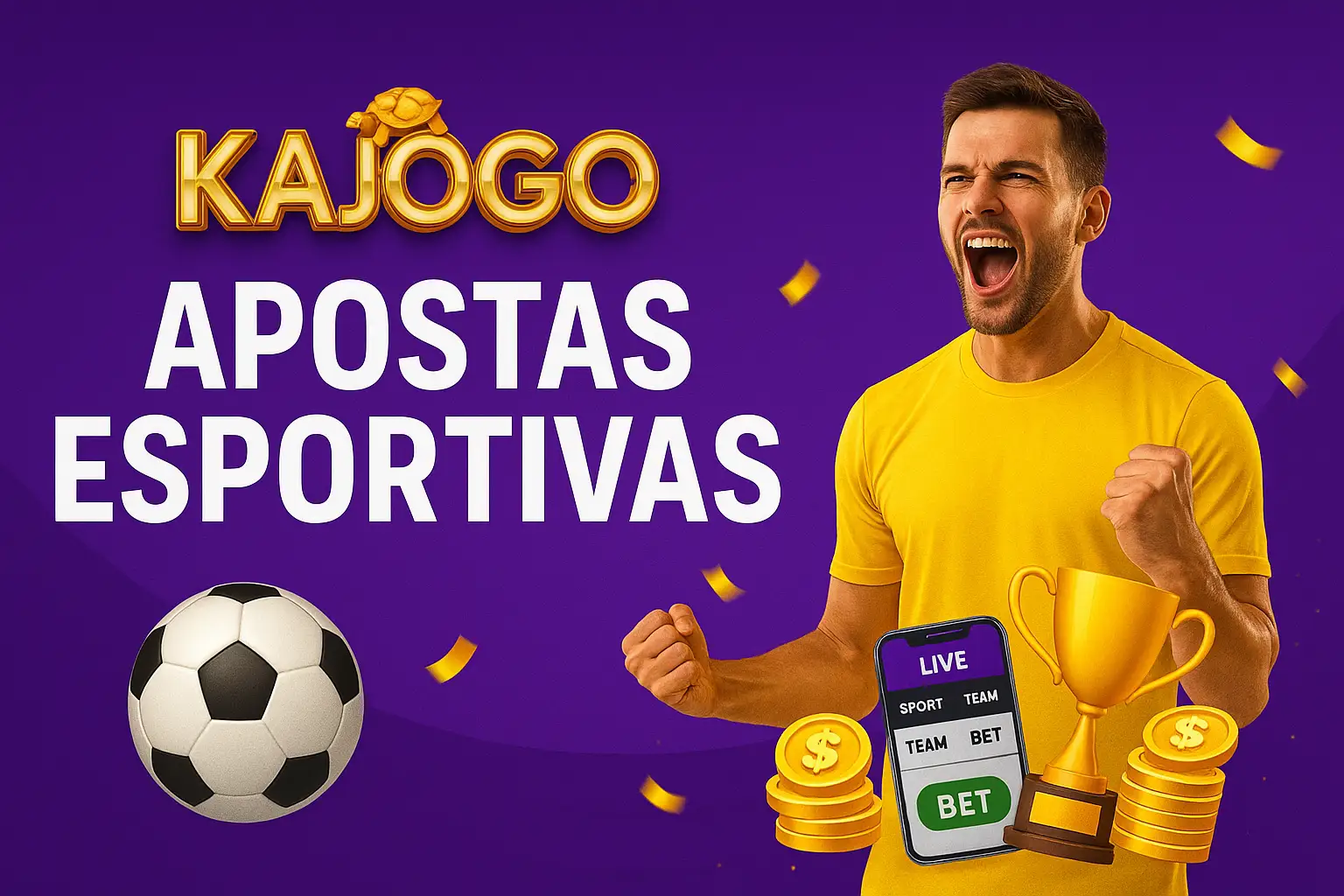 Aposte em apostas esportivas no cassino online KAJOGO