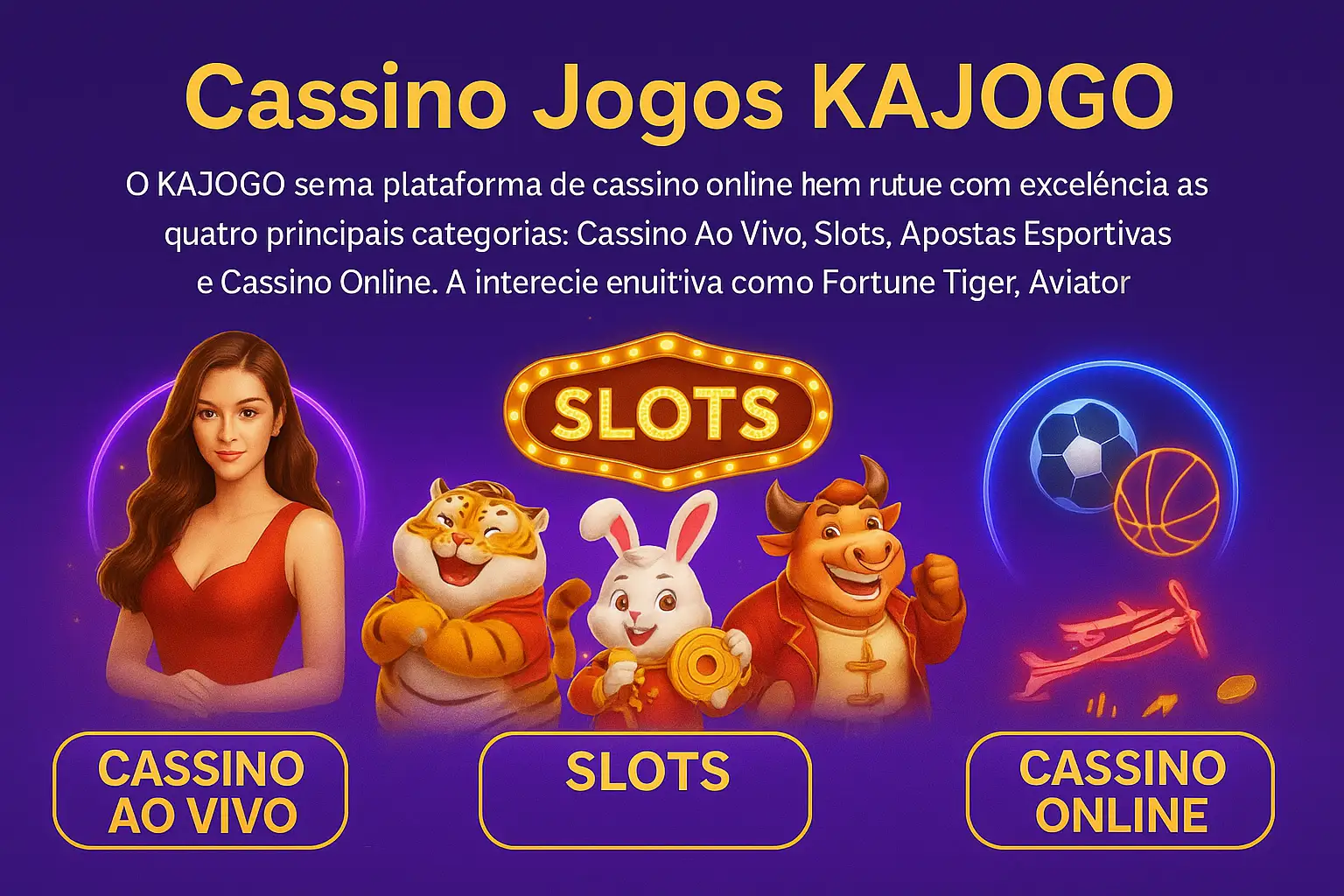 Jogos de cassino online KAJOGO