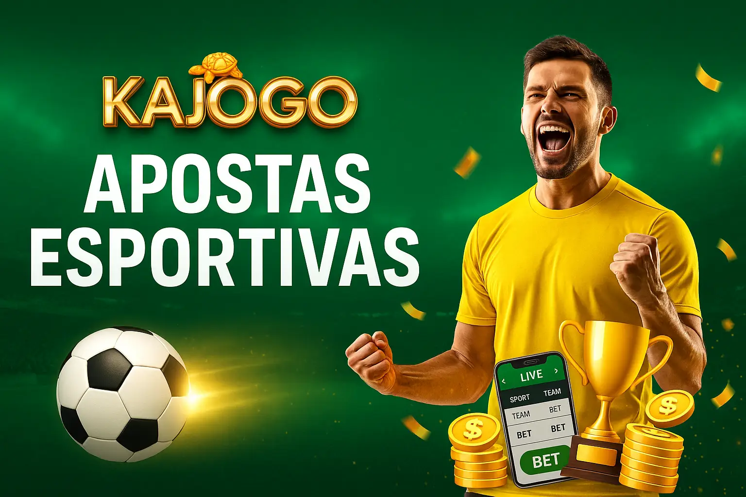 Apostas esportivas no cassino online KAJOGO