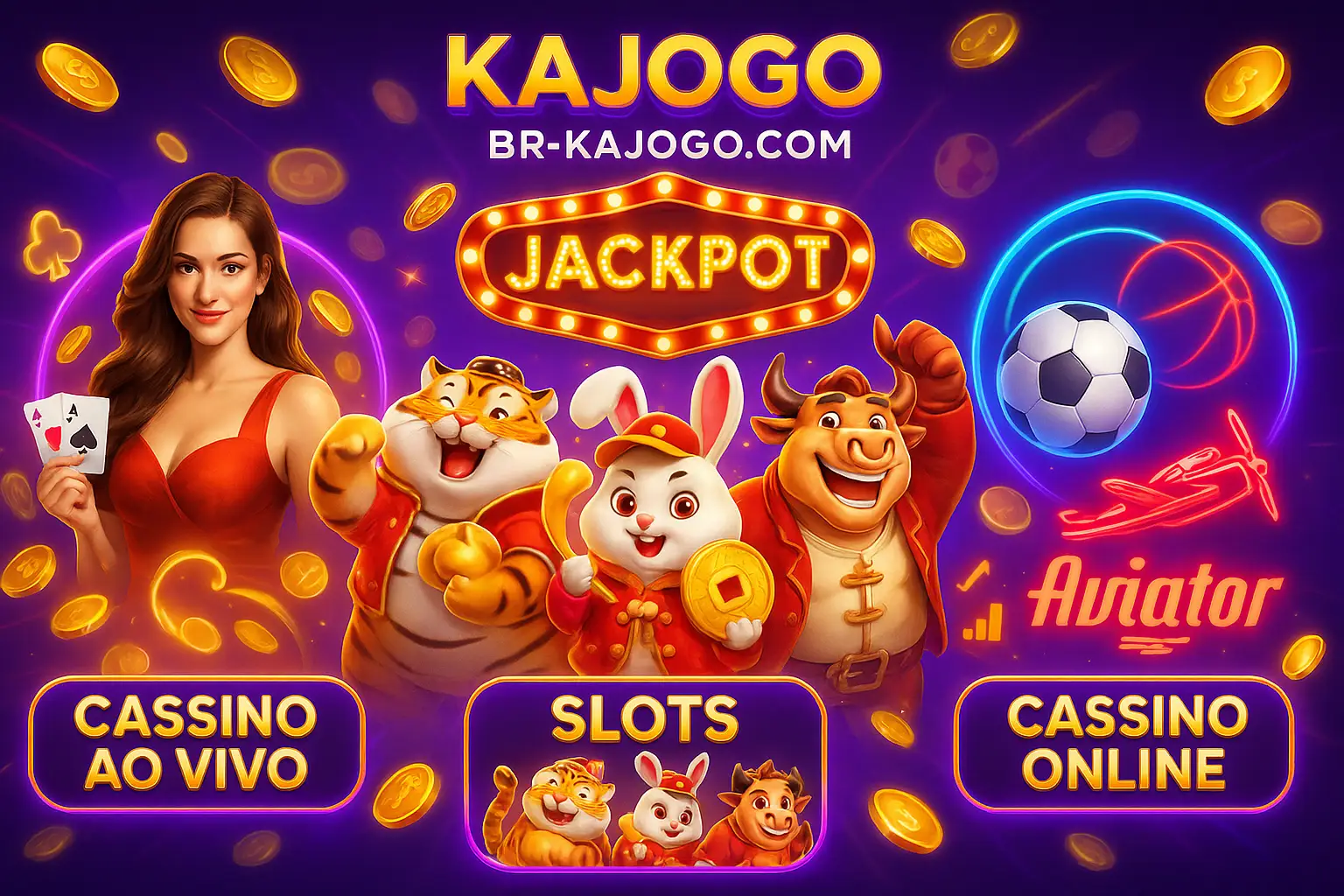 Jogos de cassino online inovadores e emocionantes na KAJOGO