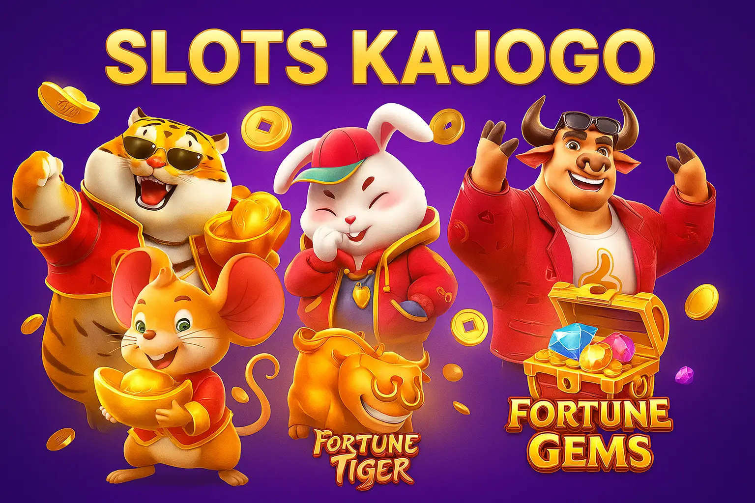 Explore o mundo das slot machines no KAJOGO Casino